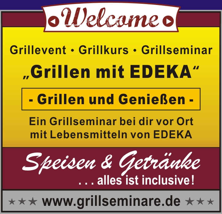 Grillkurs --- Grillen mit EDEKA --- in Osnabrück, Bielefeld, Güterslöh, Paderborn... | Kochkurs | Grillakademie